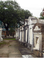 Family tombs, Lafayette #1 Cemetery